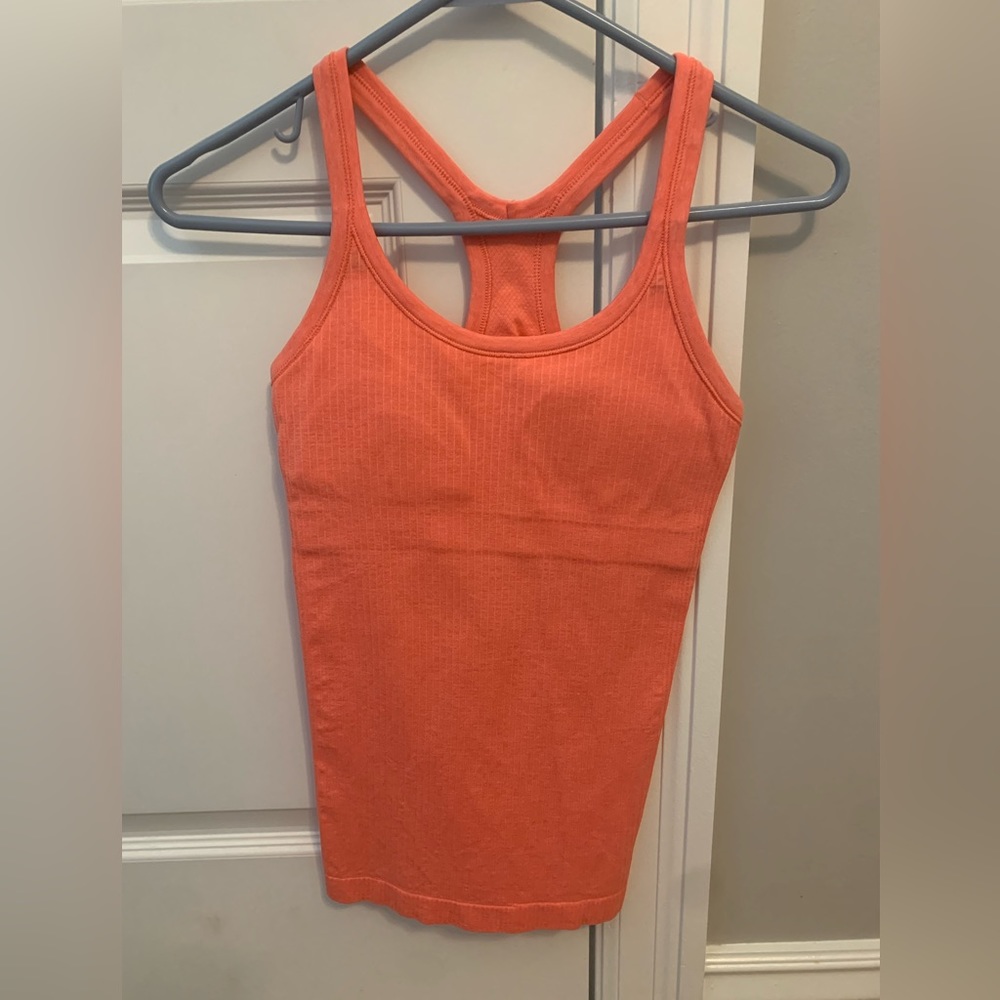 NWOT RARE LULULEMON Ebb to Street Tank Top Raspberry Cream (no longer sold)